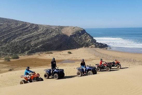 Quad Biking on the Dunes