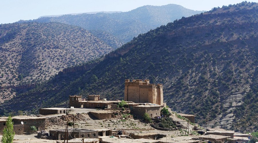 Ouzoud Village Kasbah Ruins attraction in Azilal