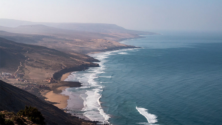 Cliffside Viewpoints attraction in Imsouane