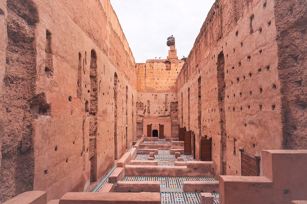 El Badi Palace attraction in Marrakech